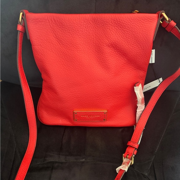 Marc Jacobs Handbags - Marc Jacobs Vibrant Red Crossbody Bag